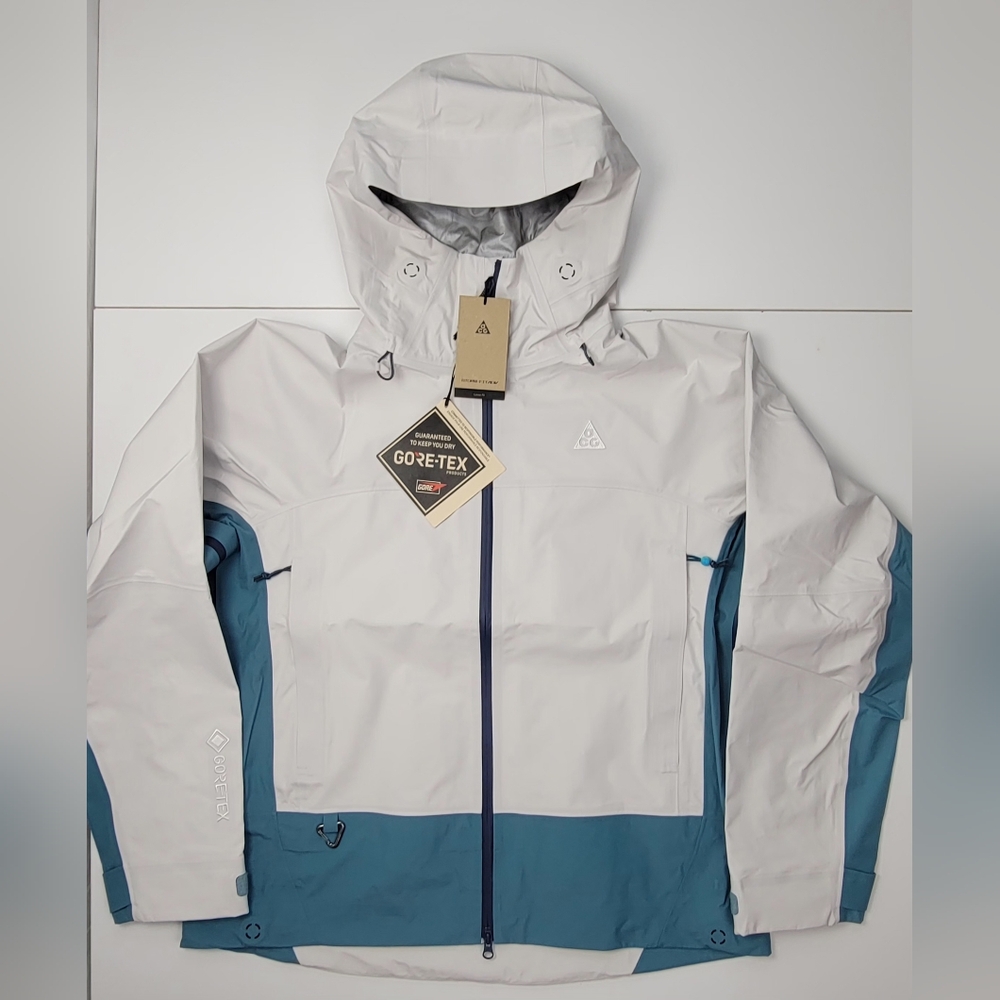Nike ACG White and Blue Performance Jacket
